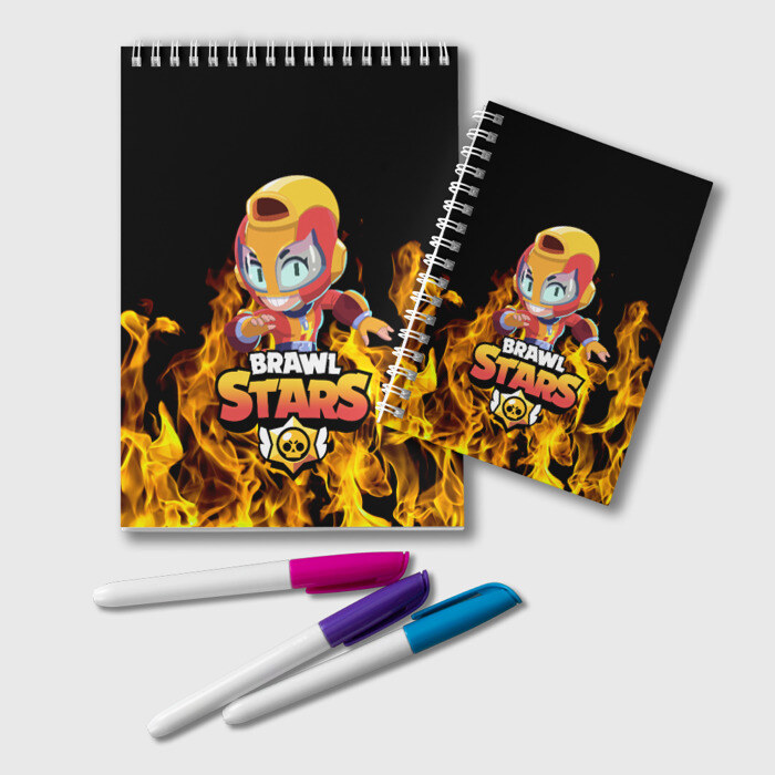 Блокнот Brawl stars leon max фото