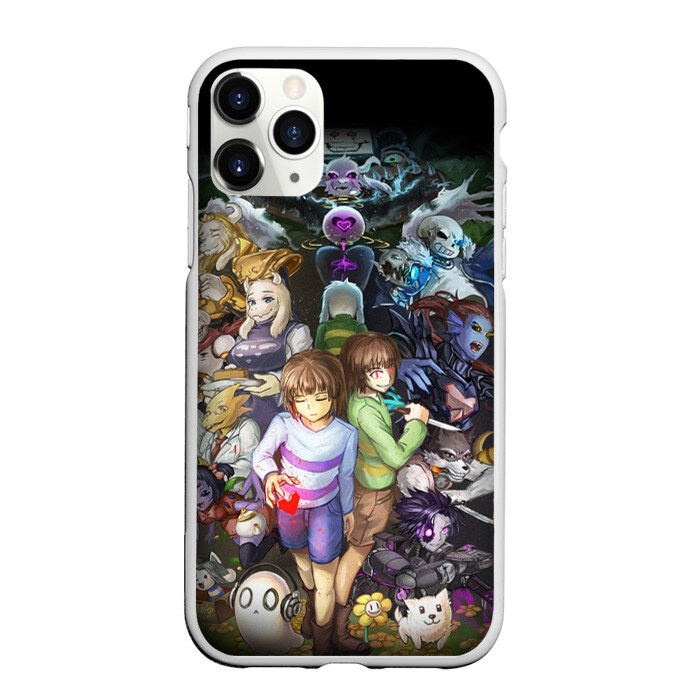 Чехол для iPhone 11 Pro матовый UNDERTALE фото