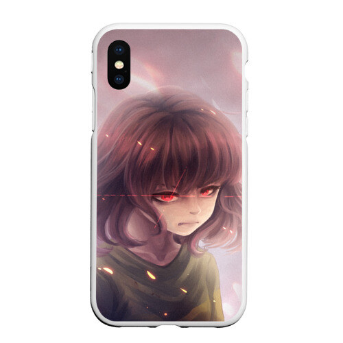 Чехол для iPhone XS Max матовый UNDERTALE фото