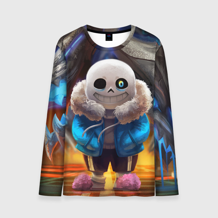 Мужской лонгслив 3D UNDERTALE | АНДЕРТЕЙЛ (Z) фото