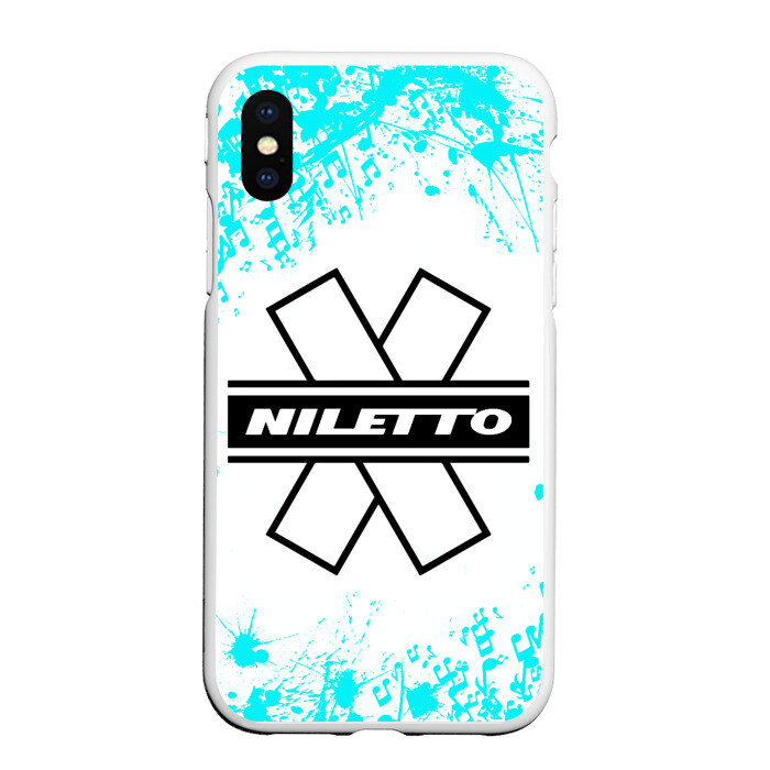 Чехол для iPhone XS Max матовый NILETTO фото