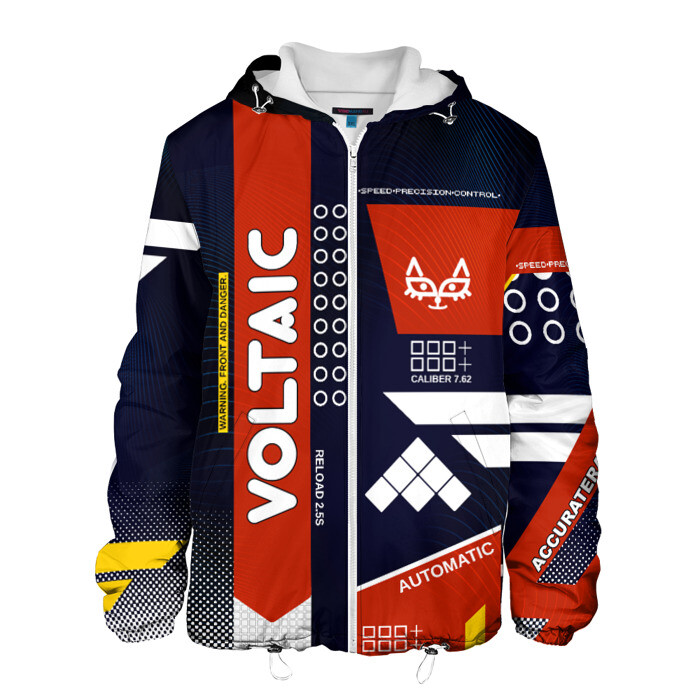 Мужская куртка 3D Кровавый спорт фото