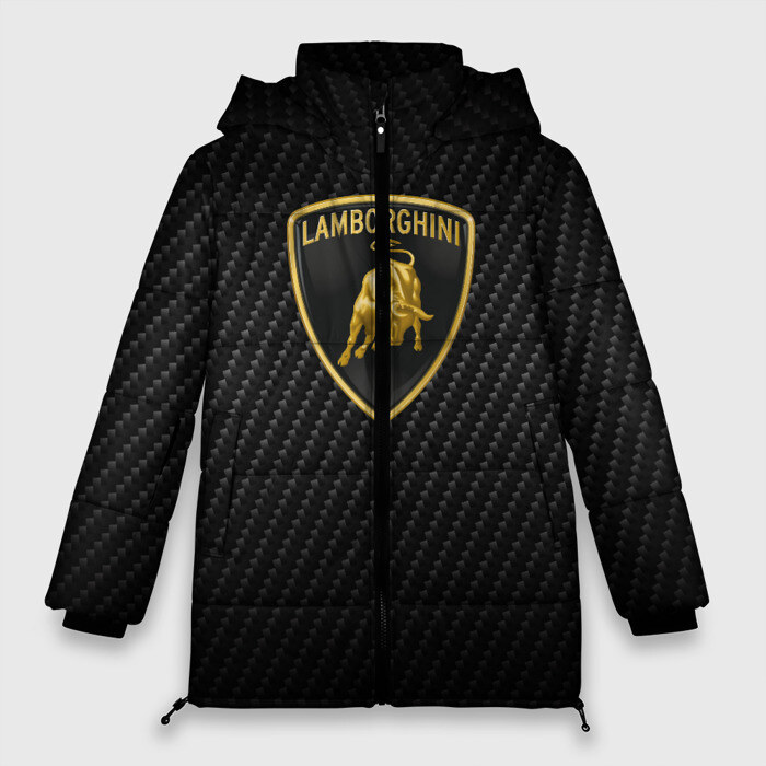 Женская зимняя куртка 3D Lamborghini фото