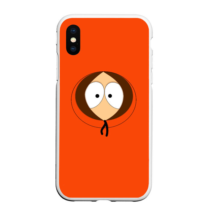 Чехол для iPhone XS Max матовый Кенни фото