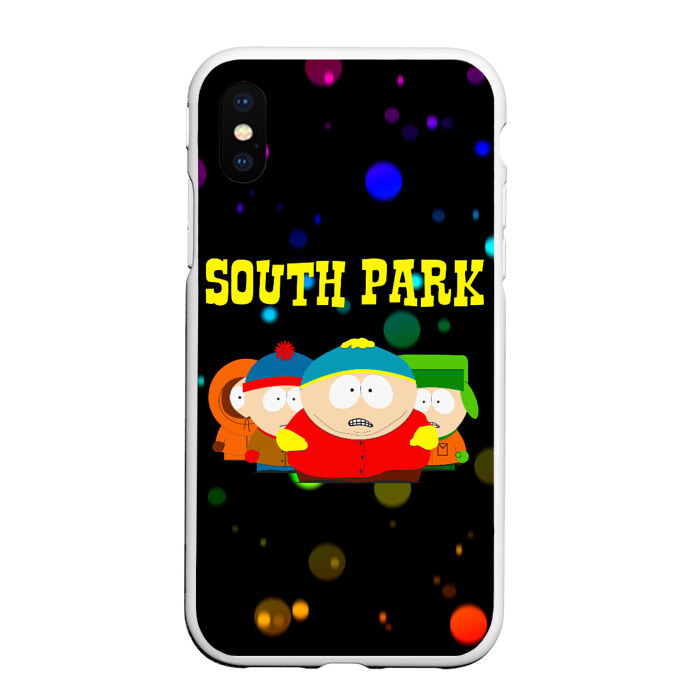 Чехол для iPhone XS Max матовый South Park фото