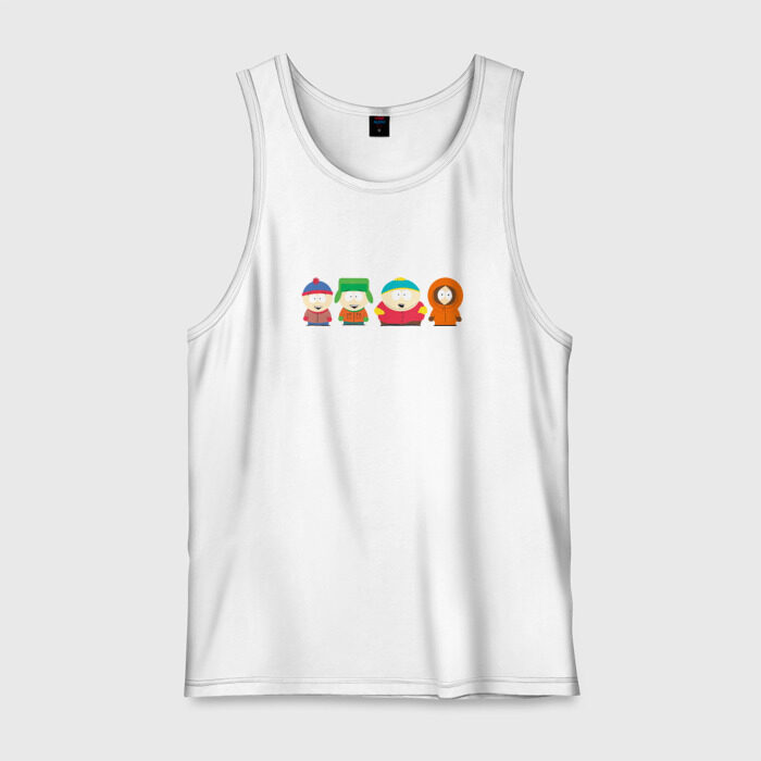 Мужская майка хлопок South Park Саус Парк  фото