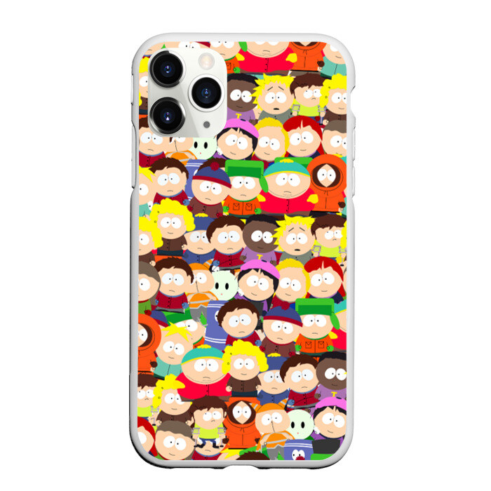 Чехол для iPhone 11 Pro матовый ЮЖНЫЙ ПАРК фото