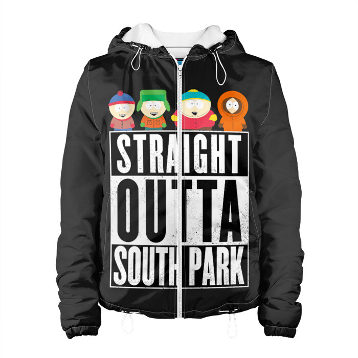 Женская куртка 3D South Park фото