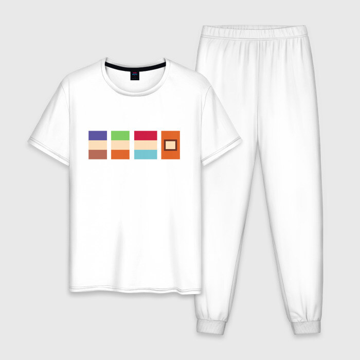 Мужская пижама хлопок ЮЖНЫЙ ПАРК фото