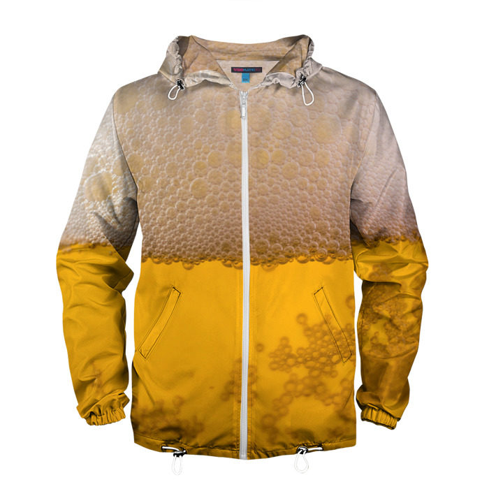 Мужская ветровка 3D Пиво фото