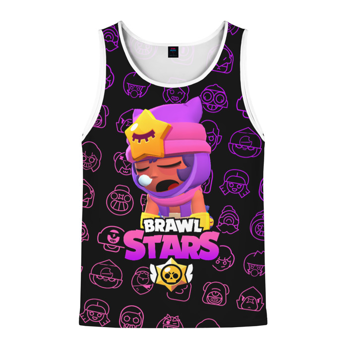 Мужская майка 3D Brawl Stars SANDY фото