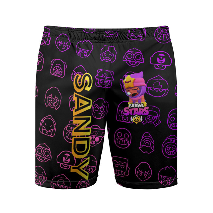 Мужские шорты спортивные Brawl Stars SANDY фото