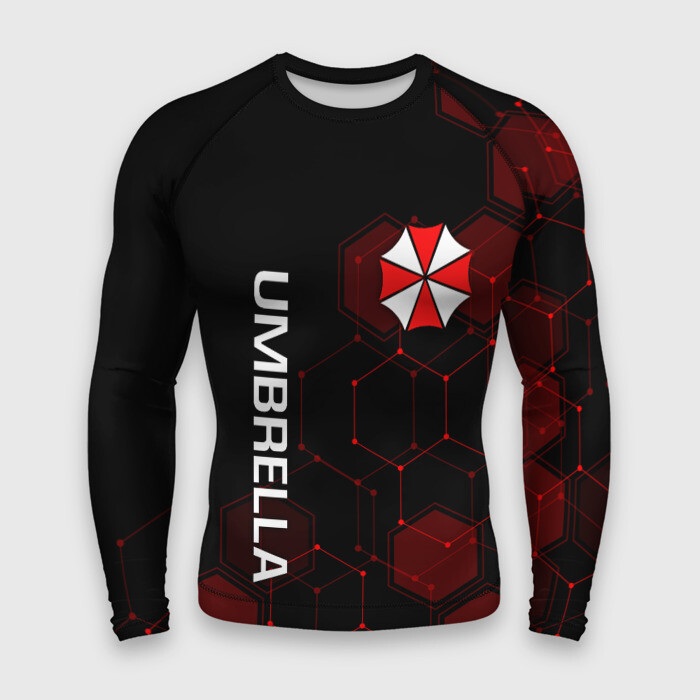 Мужской рашгард 3D UMBRELLA CORP фото
