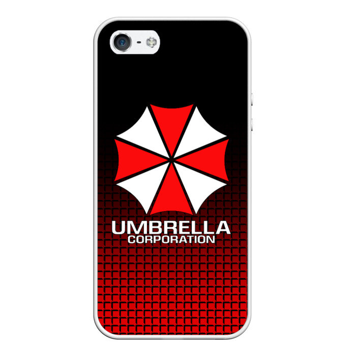 Чехол для iPhone 5/5S матовый UMBRELLA CORP фото