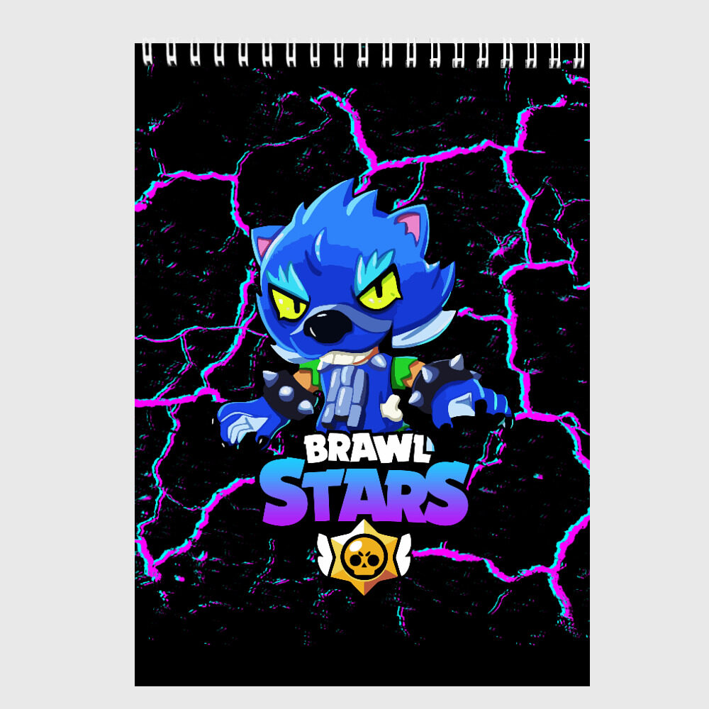 Скетчбук BRAWL STARS LEON фото