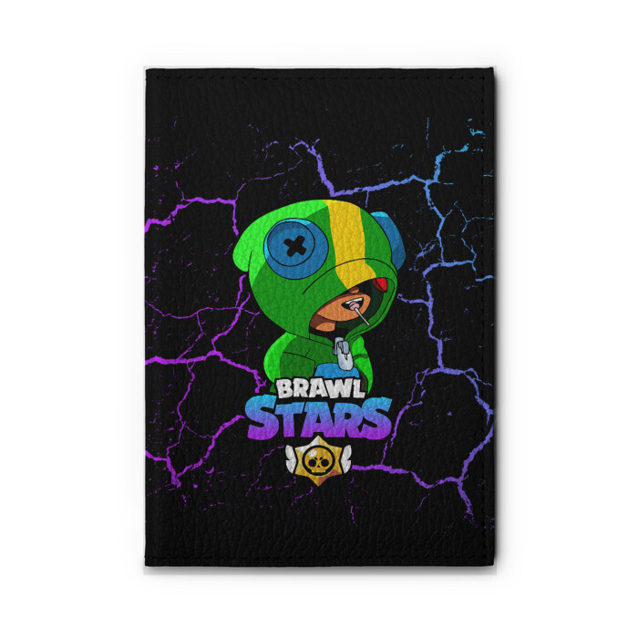 Обложка для автодокументов BRAWL STARS LEON фото