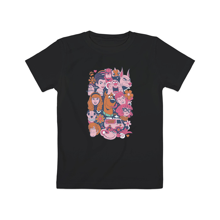 Детская футболка хлопок Скуби-Ду фото