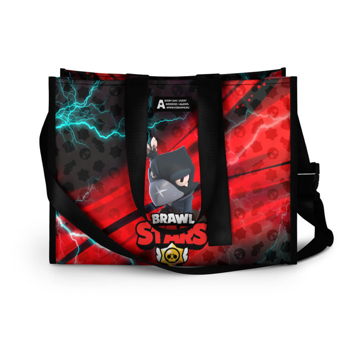 Сумка-шоппер 3D BRAWL STARS:CROW фото