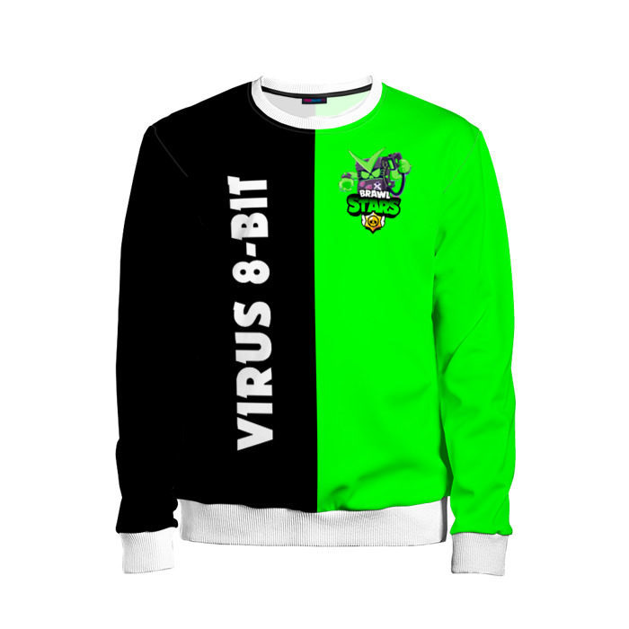 Детский свитшот 3D Brawl stars mecha crow. фото