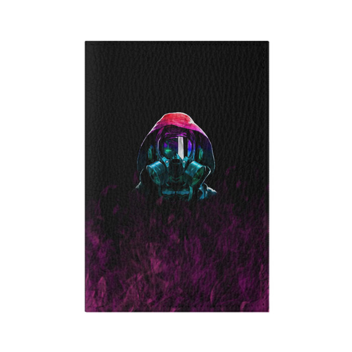 Обложка для паспорта матовая кожа Эпидемия фото