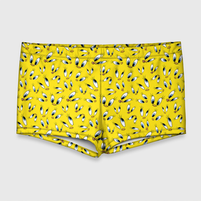 Мужские купальные плавки 3D Твити фото