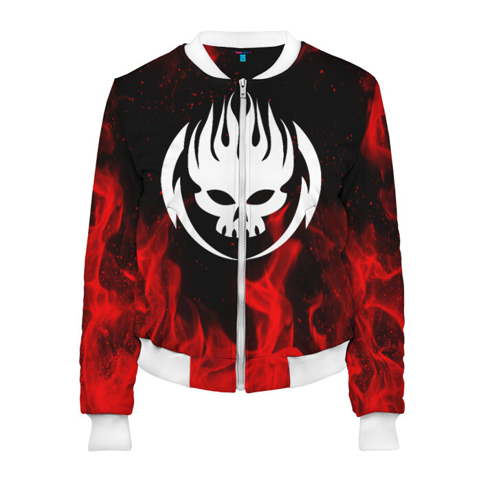 Женский бомбер 3D THE OFFSPRING фото