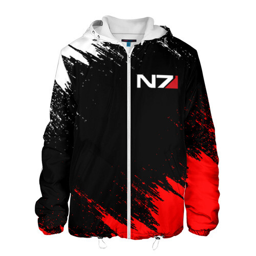 Мужская куртка 3D MASS EFFECT N7 фото