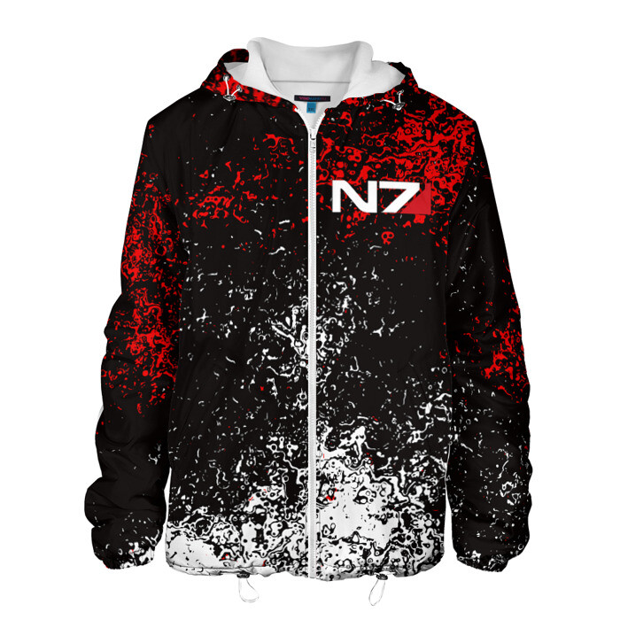 Мужская куртка 3D MASS EFFECT N7 фото