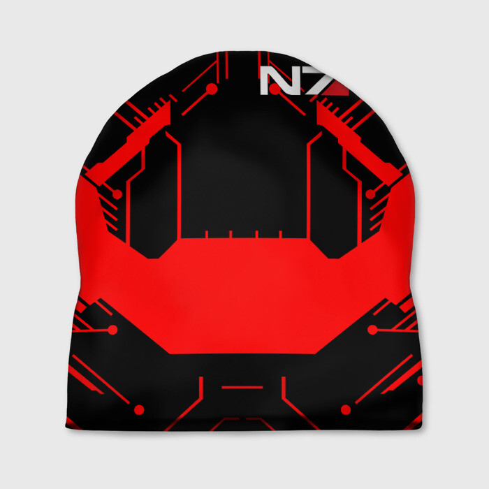 Шапка 3D MASS EFFECT N7 фото