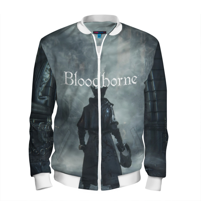 Мужской бомбер 3D Bloodborne. фото