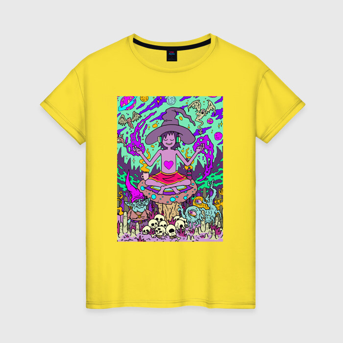 Женская футболка хлопок The Midnight Gospel фото