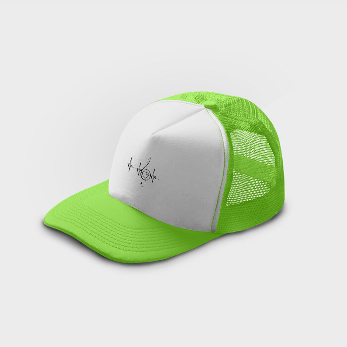 Кепка тракер с сеткой Музыка моя жизнь фото