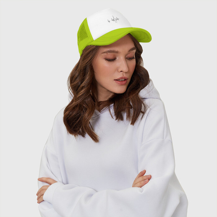 Кепка тракер с сеткой Музыка моя жизнь фото