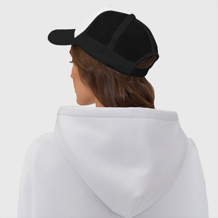 Кепка тракер с сеткой Музыка моя жизнь фото