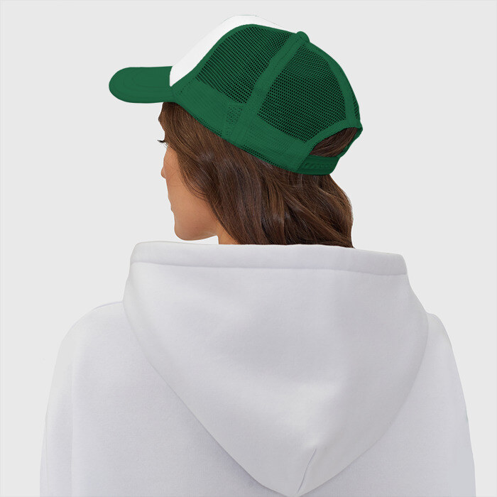 Кепка тракер с сеткой Музыка моя жизнь фото