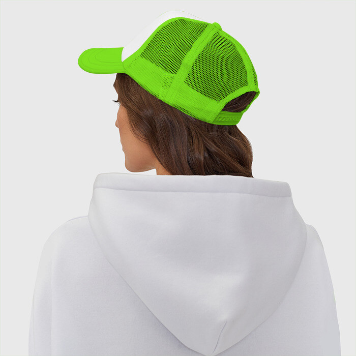 Кепка тракер с сеткой Музыка моя жизнь фото