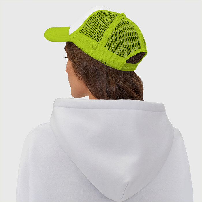 Кепка тракер с сеткой Музыка моя жизнь фото