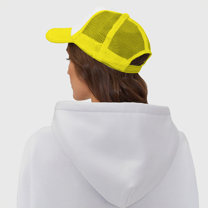 Кепка тракер с сеткой Музыка моя жизнь фото