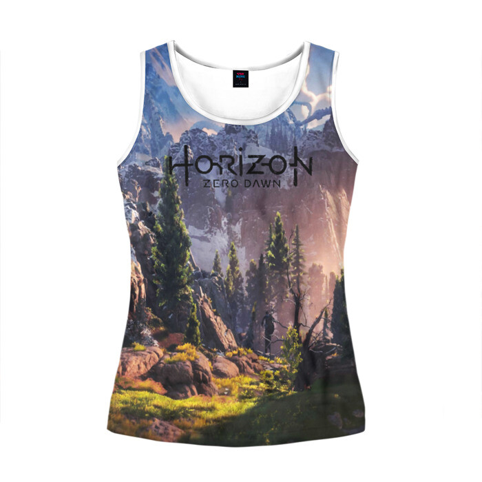 Женская майка 3D Horizon Zero Dawn фото