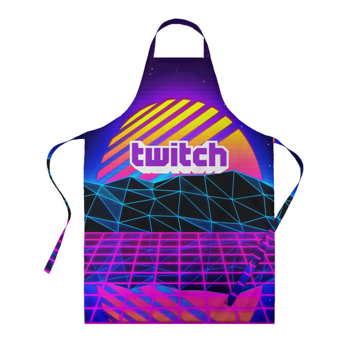 Фартук 3D Twitch  фото