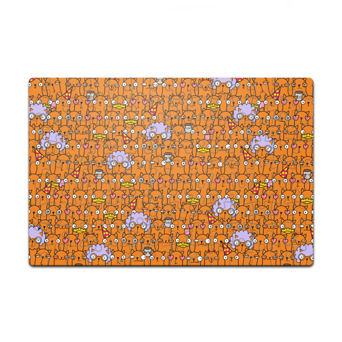 Пазл магнитный 126 элементов Рыжие коты фото