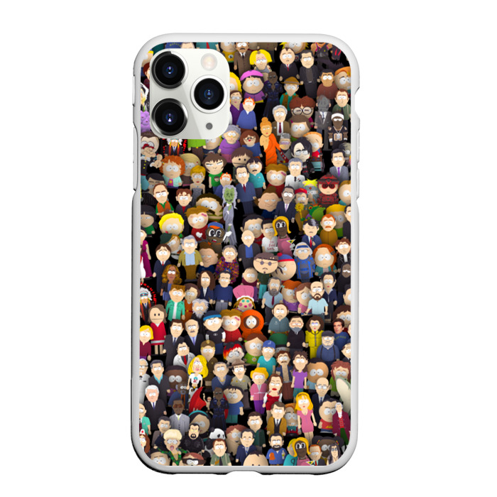 Чехол для iPhone 11 Pro матовый Персонажи South Park фото
