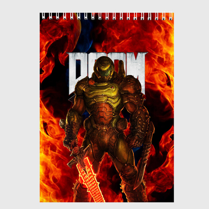 Скетчбук DOOM ETERNAL фото