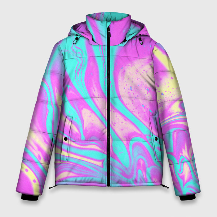 Мужская зимняя куртка 3D DIGITAL ART фото