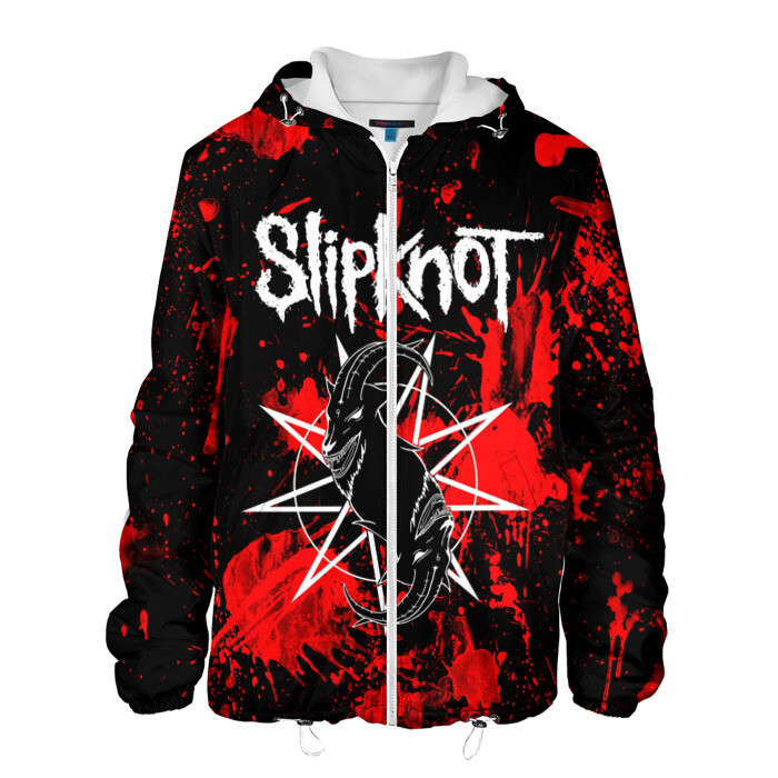 Мужская куртка 3D Slipknot фото