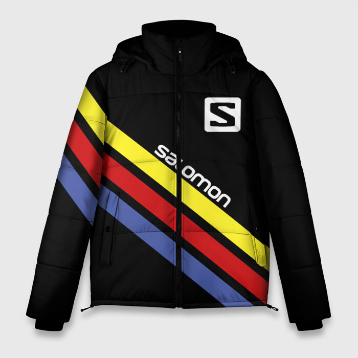 Мужская зимняя куртка 3D Salomon фото