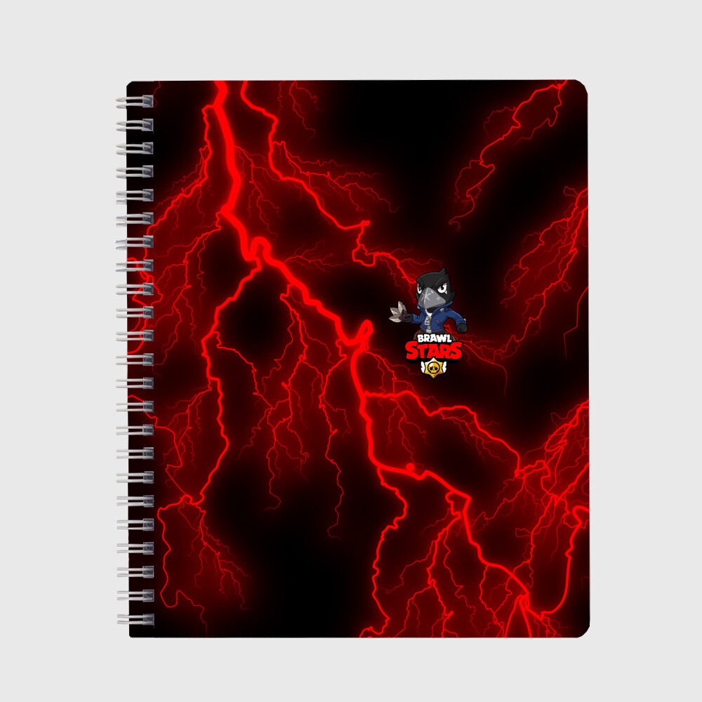 Тетрадь Brawl Stars CROW фото