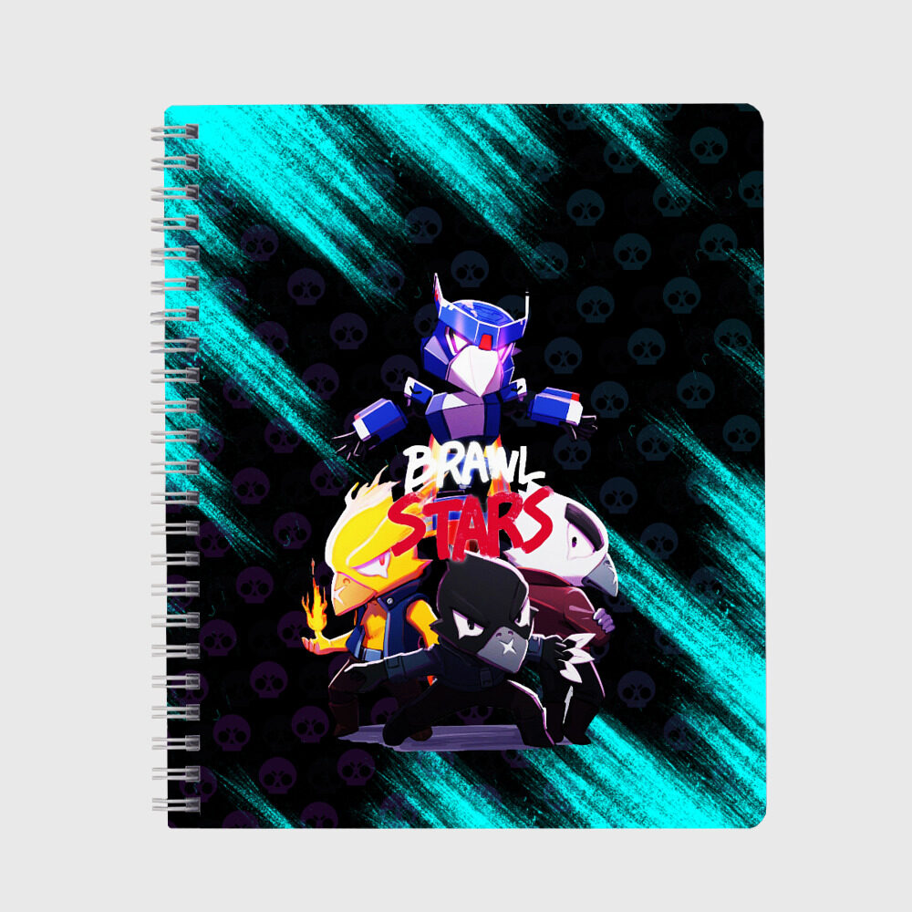 Тетрадь Brawl Stars CROW фото