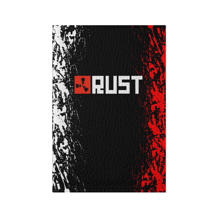 Обложка для паспорта матовая кожа RUST фото