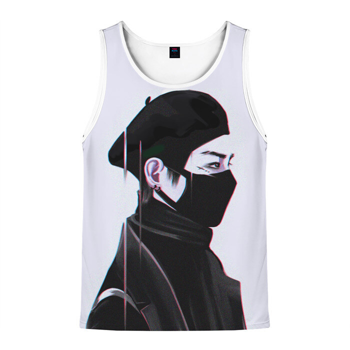 Мужская майка 3D BTS фото